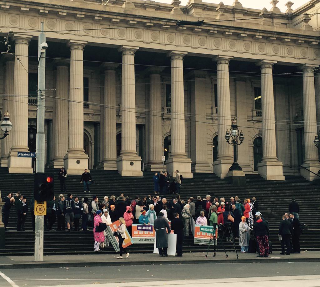 fee_legassick's tweet photo. Outstanding @SheedSuzanna @GreaterShepp @Committee4GS &amp; community getting the #AllAboardShepparton message heard! http://t.co/GwwZPsRuz4