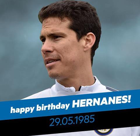 twinteristi's tweet image. Selamat Ulang Tahun @hernanes 

SUKSES!!!