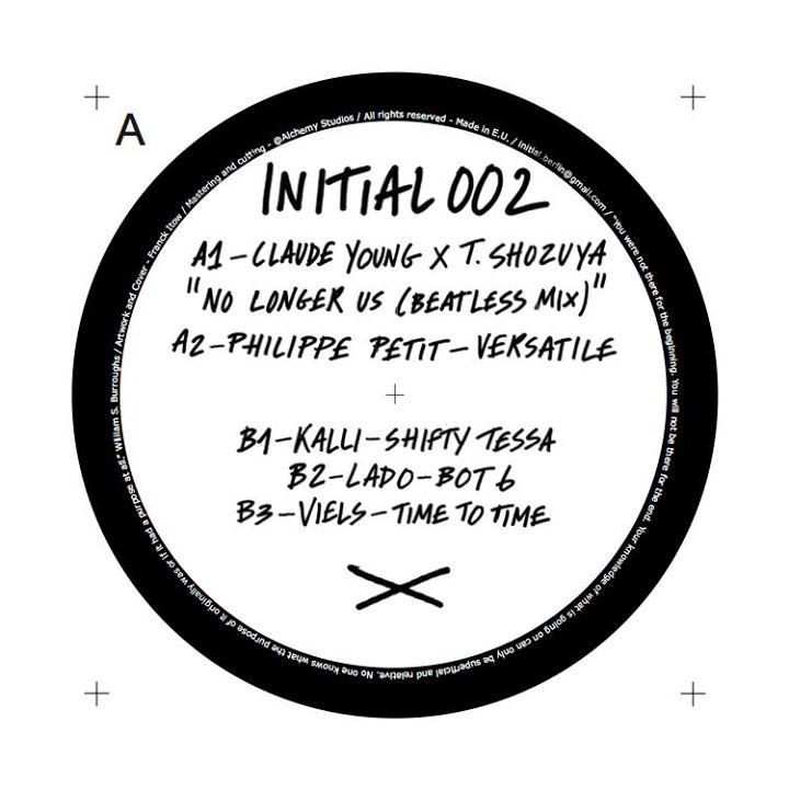 LADO_OFFICIAL's tweet photo. Soon ! Initial 002 Vinyl 12" 
Philippe Petit 
Claude Young 
Lado 
Kalli 
Viels http://t.co/ICa7rqTGYc