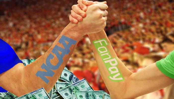THESIXTHIRTY's tweet image. If the NCAA is the bad guy (it is), @fanpayer is the good guy: thesixthirty.com/sports/fanpay-…