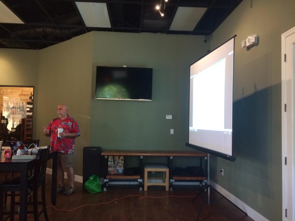 SQLShawn's tweet image. #opass May meeting getting rolling with @sqlandy at the wheel