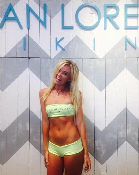 csulbgammaphi's tweet image. the newest San Lorenzo ambassador is one of our very own, Miss Sarah Filarey! 😍😍💞