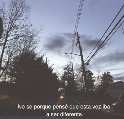 una vez más me equivoqué