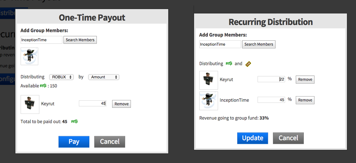 Roblox On Twitter Groups Can Now Pay Their Members Using Group Funds More Details On The Blog Http T Co 5o1mj44fmv Http T Co Tvt65htoqr - roblox groups how to give robux