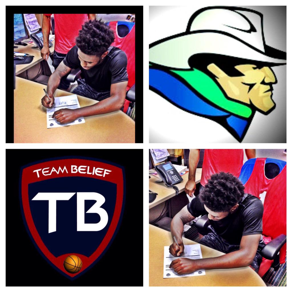 Congratulations X Springbrook PG @_cantchecktay23 on signing w/ D1juco Western Texas JC! 
#DoubtHimNow😳
#BelieveDat🏀