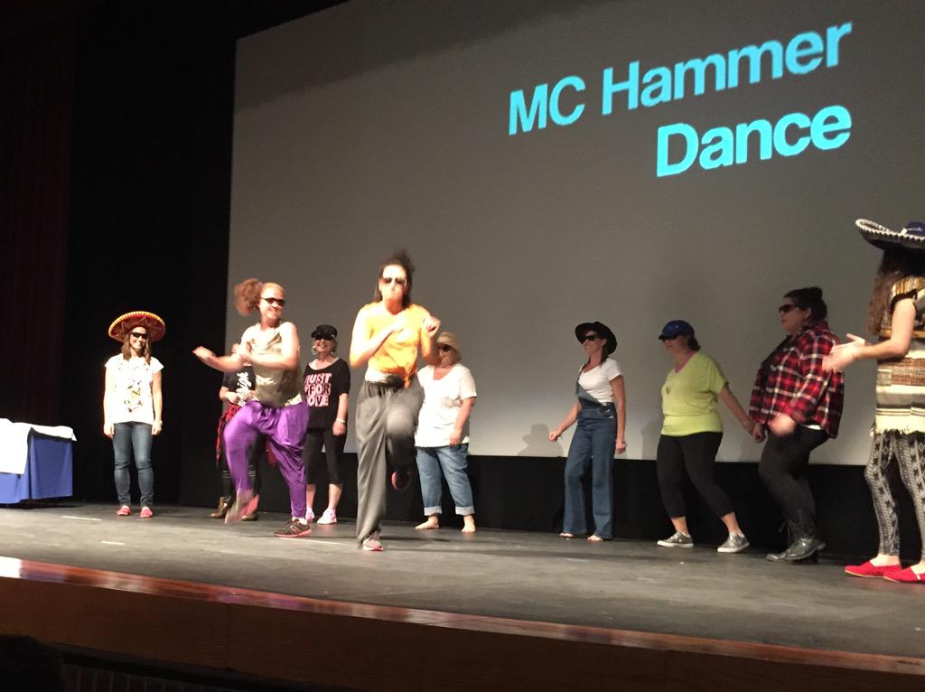 wmscats's tweet photo. Dance off! #wmshonors http://t.co/4ijbkjEf3G