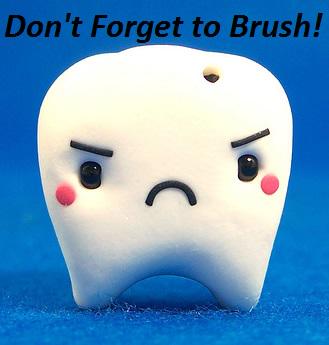 Teeth get very grumpy when you forget to brush them! And also a little fury... #GrumpyTeeth #MenziesInstitute