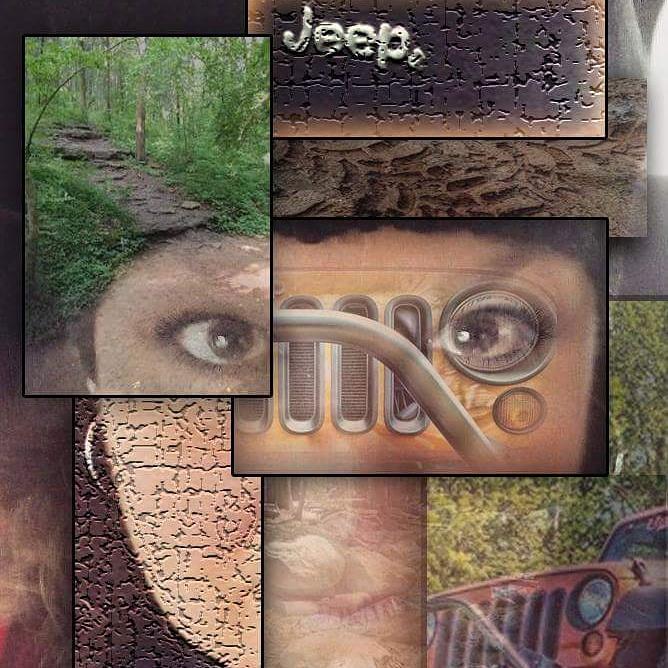 This girl loves her jeep!