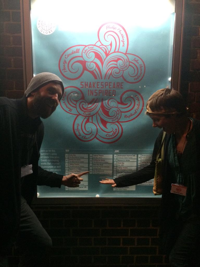 thehiddenroom's tweet photo. We're famous!  Thanks @The_Globe! #PuppetHamlet http://t.co/MXvM3w8WMW