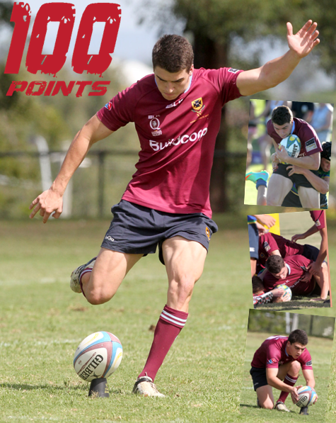 UQrugby's tweet photo. Congrats to Premier Colts flyhalf Alex Horan who has 109 points after 11 rounds! #compleader #undefeated #raisethebat http://t.co/5QJ3F2IwFC
