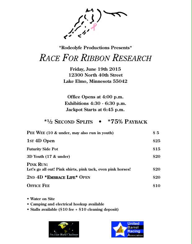 rodeolyfe's tweet image. Rodeolyfe Productions is holding the #RaceForRibbonResearch2015 to raise money against breast cancer!