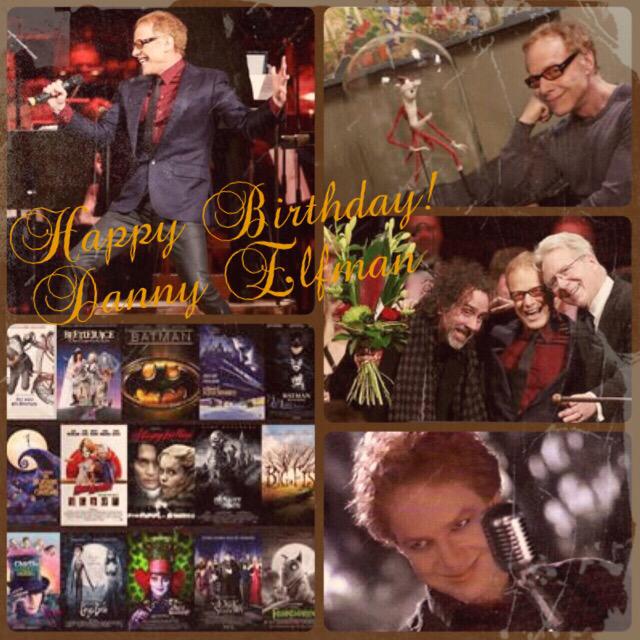 Happy birthday Danny Elfman              8 8                