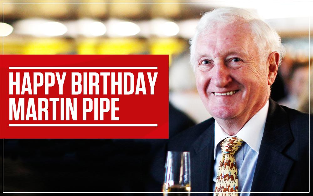 15-time champion trainer, 34 winners at Cheltenham Festival and a Grand National win. Happy birthday Martin Pipe... 
