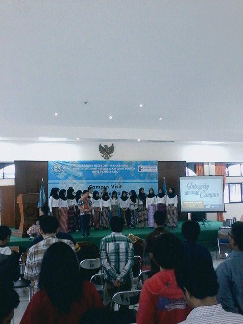 Indonesia Raya sebagai pembuka #IGTY di UNIS Tangerang bersama <a href="/BemFisipUnis/">BEM FISIP UNIS</a>.