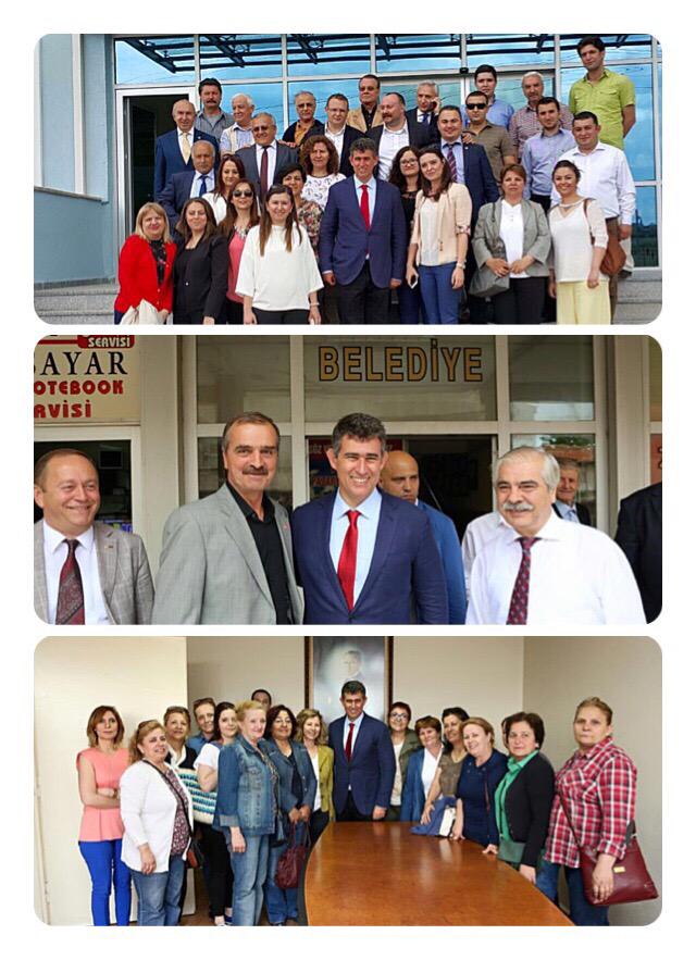 Keşan'da meslektaşlarımızla buluştuk. Ardından Keşan Belediyemizin sevgili başkanı Mehmet Özcan'la kucaklaştık.