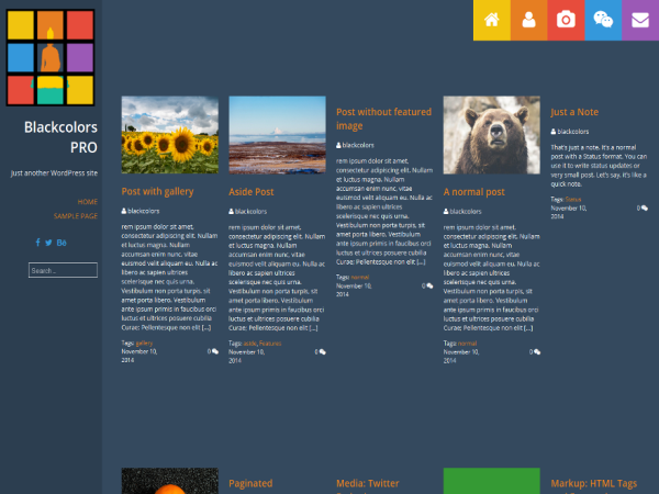 wpfreetheme_'s tweet image. blackcolors #WordPress #WP #Free #Theme j.mp/1xWcZqE