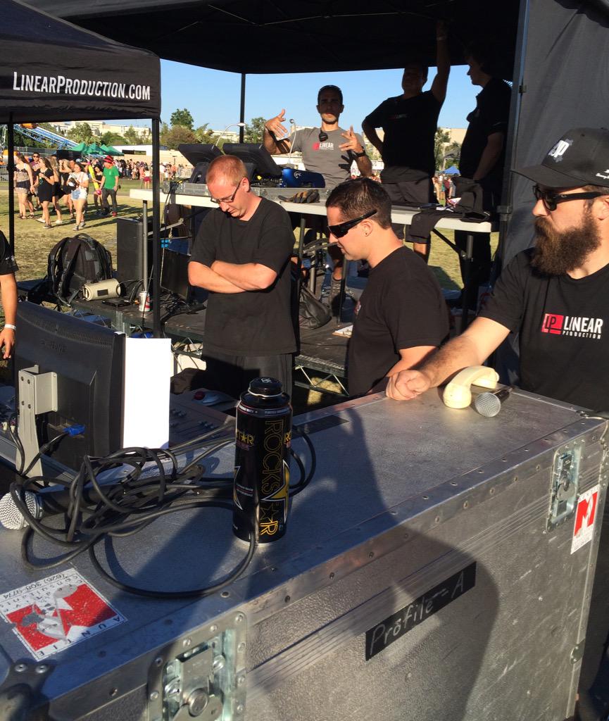 LinearProd's tweet image. LP at CSUF last month. Ludicrous and TYGA playing.