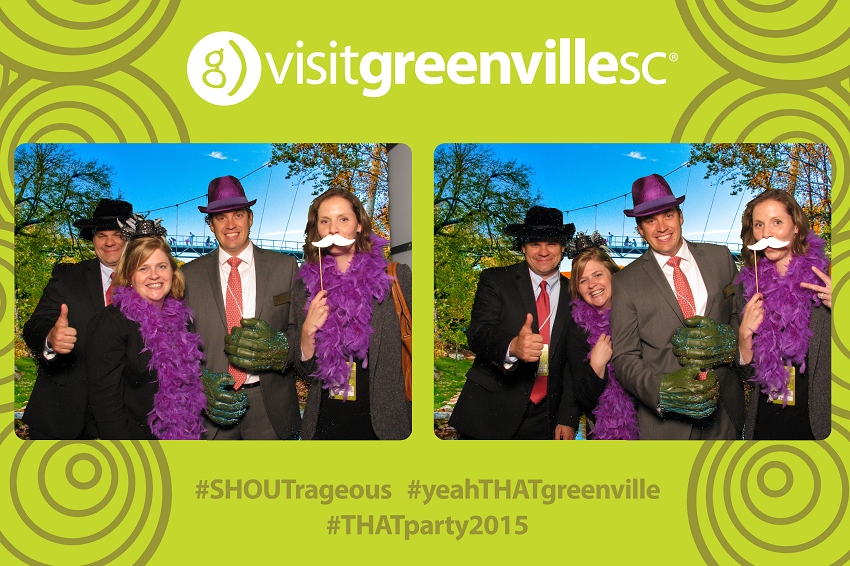 shutterboothsc's tweet photo. Highlights from the @Greenville_SC party! #yeahTHATgreenville #SHOUTrageous #THATparty2015 http://t.co/f1tlHFWBmK