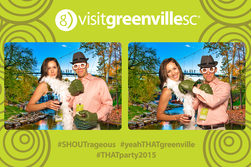 shutterboothsc's tweet photo. Highlights from the @Greenville_SC party! #yeahTHATgreenville #SHOUTrageous #THATparty2015 http://t.co/f1tlHFWBmK