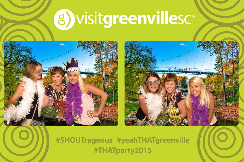 shutterboothsc's tweet photo. Highlights from the @Greenville_SC party! #yeahTHATgreenville #SHOUTrageous #THATparty2015 http://t.co/zYV4Vah3Cc