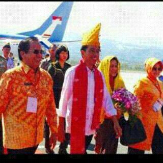 Selamat Datang Pak Jokowi d.Tanah Tadulako