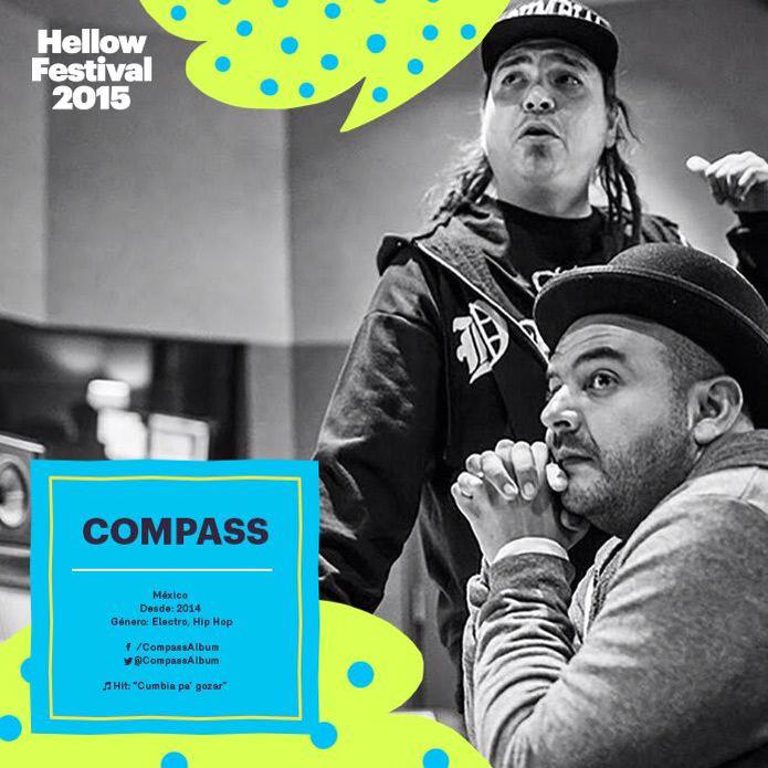 compassalbum's tweet photo. ¡Nos vemos en el @HellowFestival! #HellowFest2015 #COMPASS http://t.co/q2m3u2RDQp