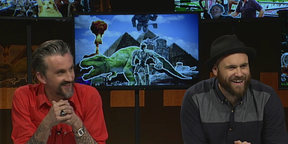 Here's all the times Vaughan took the piss out of Jesse about his time at Seven Sharp..facebook.com/BestBitsTVNZ/v…