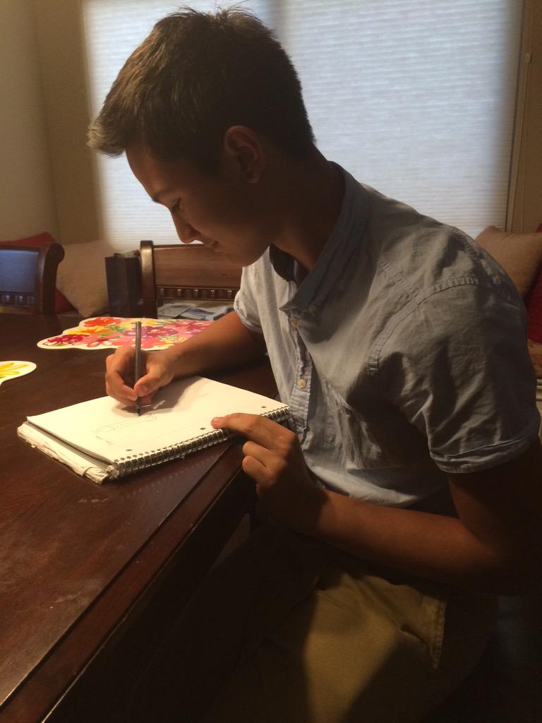 JustinGrubb16's tweet photo. When Joey needs a last minute pic for the BIRP http://t.co/22CEMFCP7i