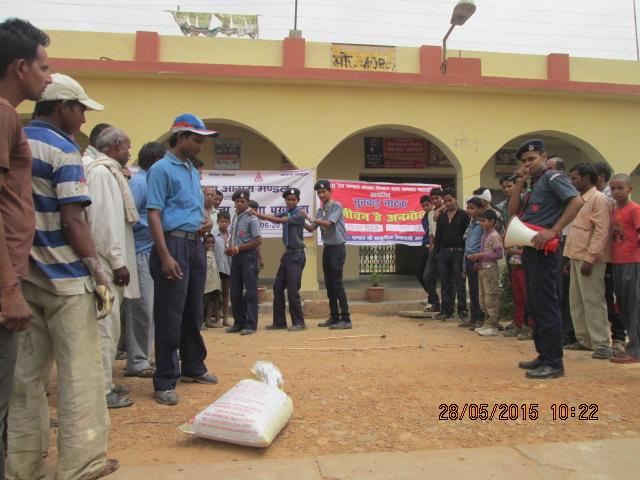 agradivision's tweet photo. On 28 may safety department organised public awareness program through nukkad natak, village meeting, pamphlet etc http://t.co/td4X1w8xsF
