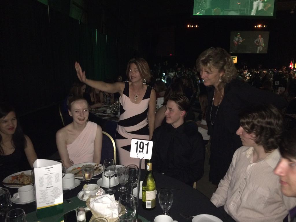 Jomichael66's tweet photo. @PremierBradWall great to have Tami come spend time with all @CampbellMusic2 students. Thx for the evening #RPD2015 http://t.co/u3DbvqNJhq