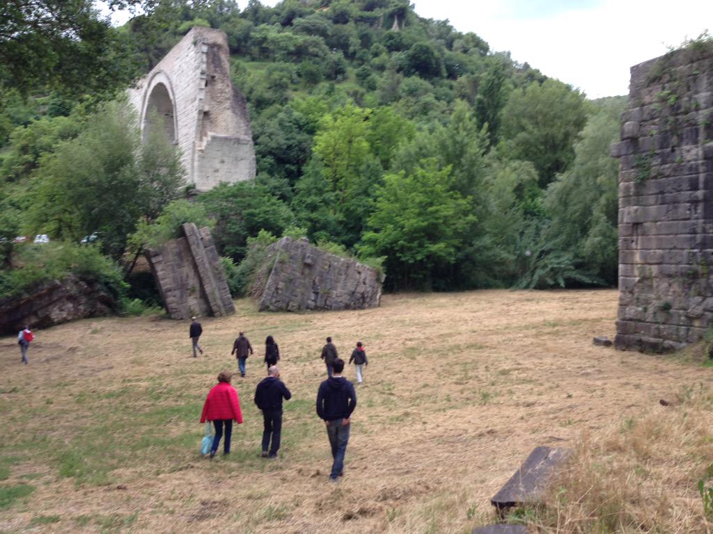 #Augusto's bridge at #Narni. Made by Augusto It was destroyed on 1053 due to a flood of Velino and Nera river.