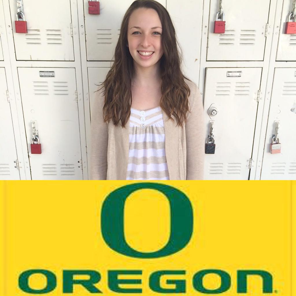 VoicesofSVHS's tweet photo. Congratulations to Samantha Blatt for committing to Oregon where she'll be majoring in business administration. 😊📚 http://t.co/k8VA3vgLmA