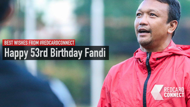 Happy birthday to a legend. Fandi Ahmad. 