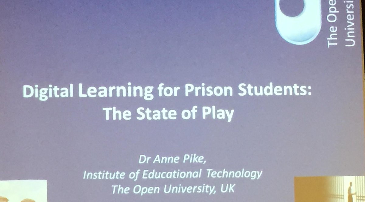 pwilderiane's tweet photo. University courses for prisoners could reduce re-offending #correctionstech2015 http://t.co/Mp3gr9ahci
