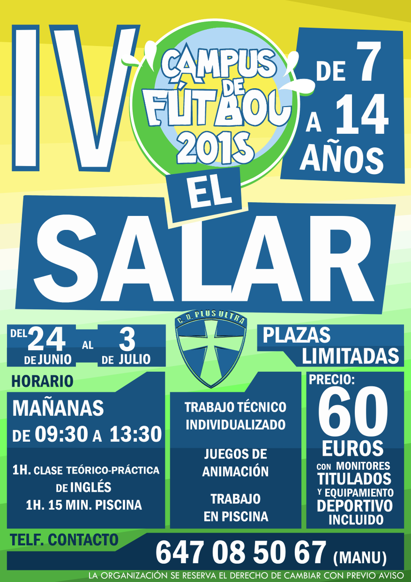 YA ESTA ABIERTO EL PLAZO DE INSCRIPCIÓN!!! CONTAREMOS CON LA VISITA DE JUGADORES MUY IMPORTANTES PARA NUESTRA REGIÓN!