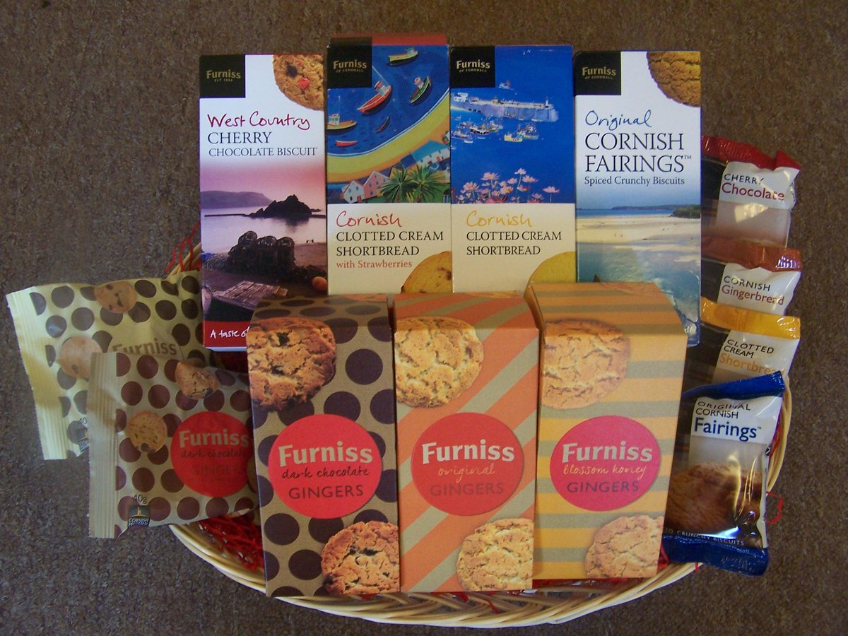 ILoveCornwallUK's tweet photo. #FreebieFriday RT for a chance to #WIN this delicious Cornish hamper of goodies from @furnissbakery http://t.co/BP3skY7MGj
