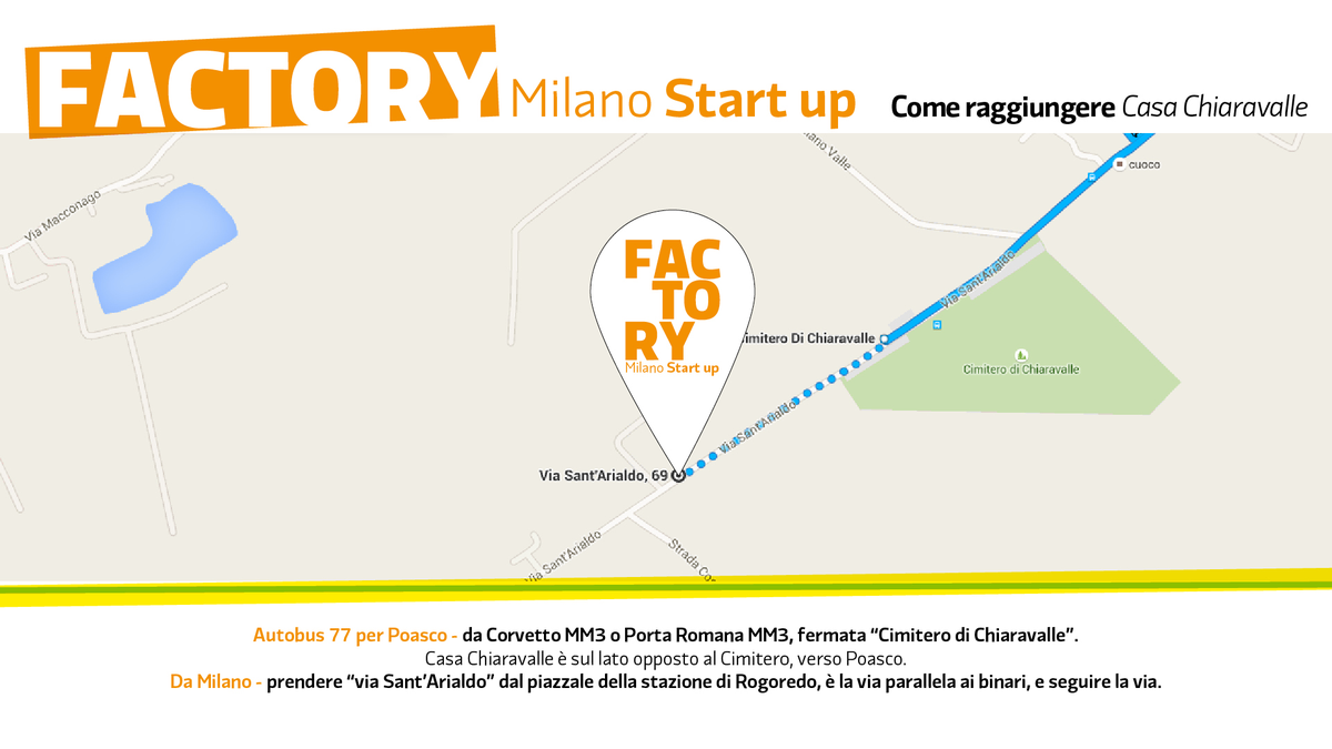gdmilano14's tweet photo. -1 alla Factory #MilanoStartUp!
Ultime ore per registrarsi - http://t.co/lzexpsjGfo
Il programma e la mappa  => http://t.co/w3MWVJRrLE