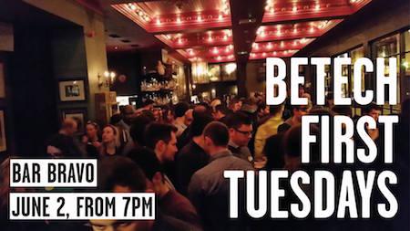 Let's #meet, code &amp; celebrate! We'll be at the 1st <a href="/BeTech_/">#BeTech</a> 1st Tuesdays! Join us! :) facebook.com/events/8519572… #BeTech