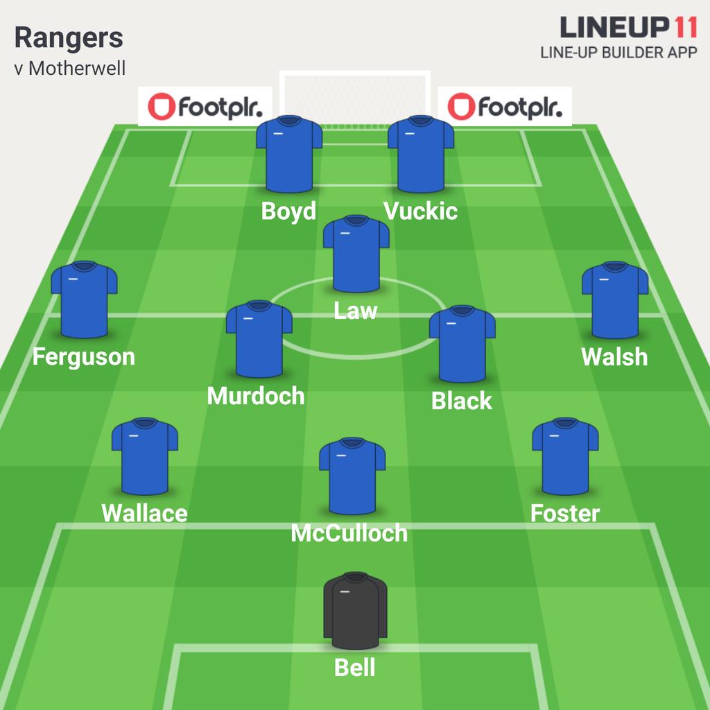 Team v Motherwell