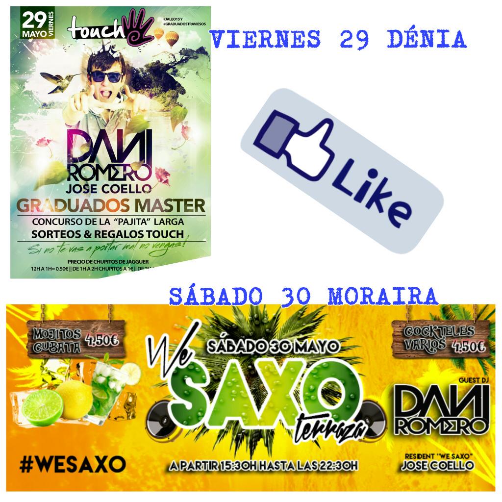DaniRomero_96's tweet photo. Buenos dias! Comienza el #Finde... Esta noche toca "TIKI TIKI" en Dénia! Y mañana nos vamos a  Moraira! #jaleo http://t.co/VuvFw6mbQW