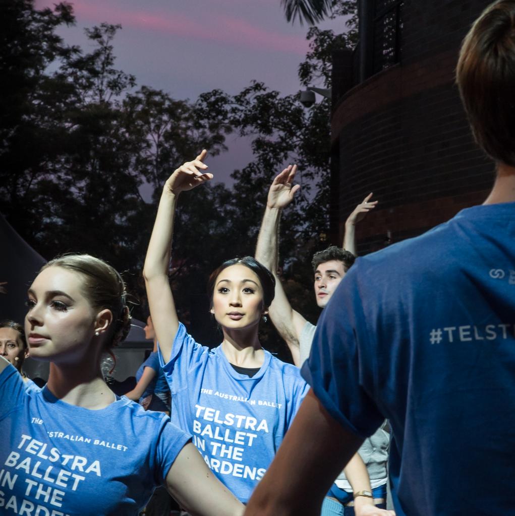 Class at sunset!  What more could we ask for Brisbane?  #TelstraBallet