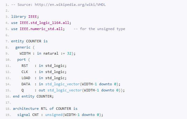 andidittrich's tweet image. #EnlighterJS support for #vhdl - available with the upcoming release #javascript #html5 #wordpress