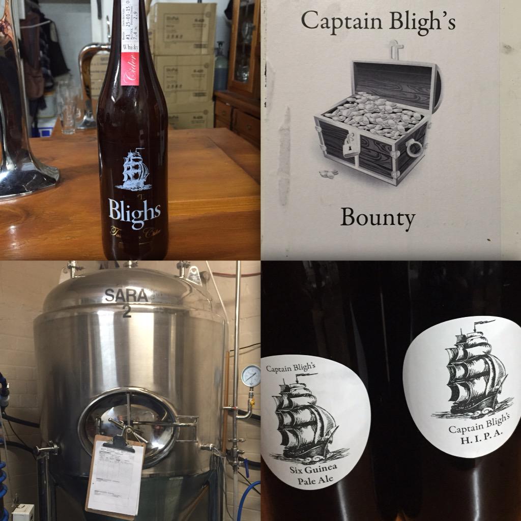A Brief visit to Captain Blighs gentleman brewer Steve Brooks gave us an insight into one of Hobart's newest brewery!
