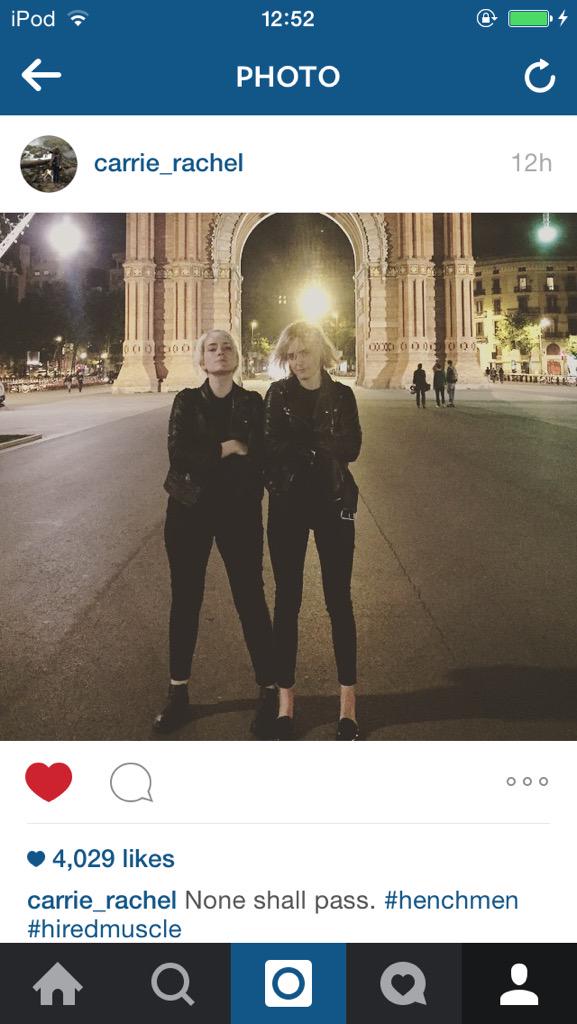 ranveerlochab's tweet photo. Have a blast @Primavera_Sound 🎸🎸 🇪🇸 @Carrie_Rachel @TaySchilling #badasspipes none shall pass #henchmen #hiredmuscle http://t.co/YVtA1yJDrP