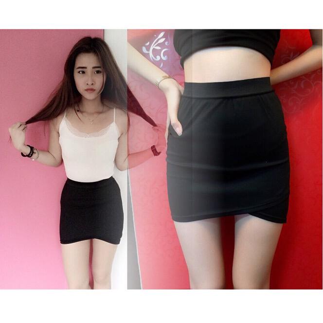 theblackarray's tweet image. Basic skirt with a little twist ! Yours at $14.90 !