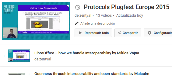 plugfestcon's tweet photo. We have uploaded the first Protocols Plugfest Europe 2015 videos! #PlugfestCon

https://t.co/HlmwgdcnQx http://t.co/i3ANche9MF