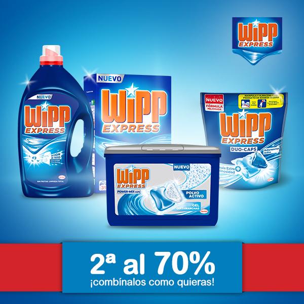 X-এ Carrefour España: WiPP Express Power-Mix Caps, la primera cápsula de  detergente que combina polvo y gel, ahora con la 2ª unidad al 70%   / X