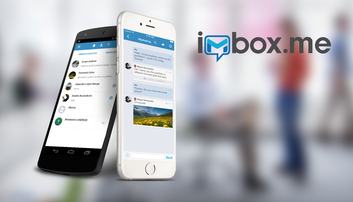 IMboxMe's tweet photo. Nombra otros administradores para gestionar tus grupos de chat. Actualiza IMBox http://t.co/e25dYlcM0s http://t.co/SecSFkRXuL