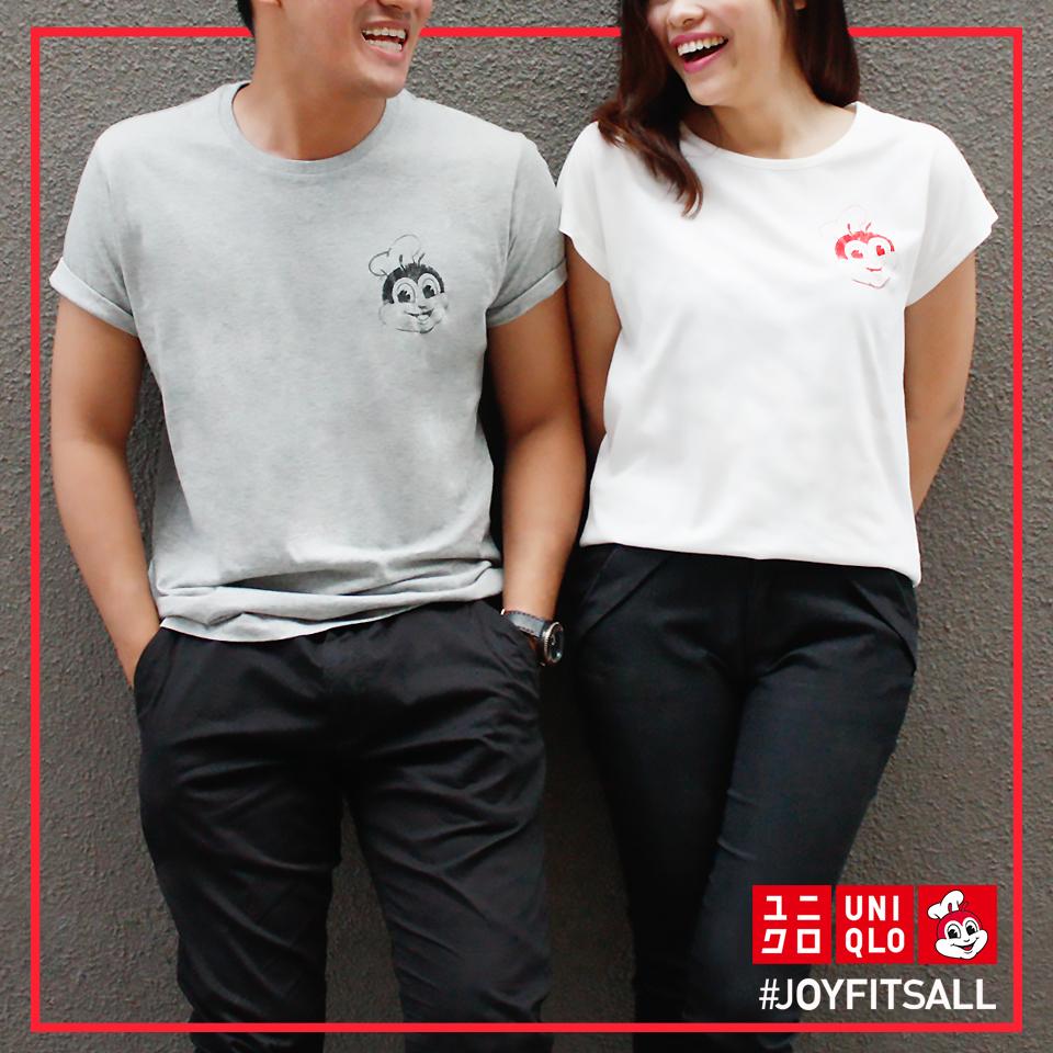 Bestfriend Jollibee Make His Hers Shirts Jolly With The Limited Edition Ut Jollibee T Shirts In All Uniqlo From June 1 Joyfitsall Http T Co Wes8h0usgy