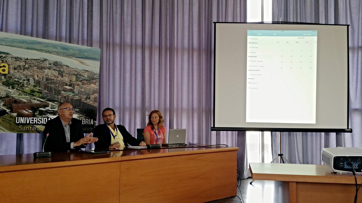 La Asociación de Antiguos Alumnos de la Universiad de Huelva <a href="/asoci3m/">Asociacion3m_Huelva</a> presenta "Voluntapp".  #XIXEncuentro